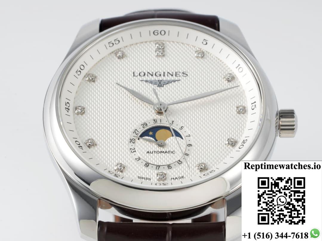 Longines Master Collection L2.919.4.77.3 Aps Factory Alligator Leather Strap-Rep Time Watches