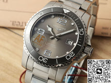 Longines Concas L3.782.4.76.6 AF factory silver-gray dial