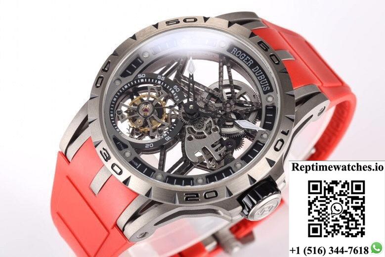 Roger Dubuis Excalibur Rddbex0479 New Factory Tourbillon 45Mm-Rep Time Watches
