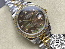 Rolex Datejust M278383RBR-0024 AR factory gold color bezel