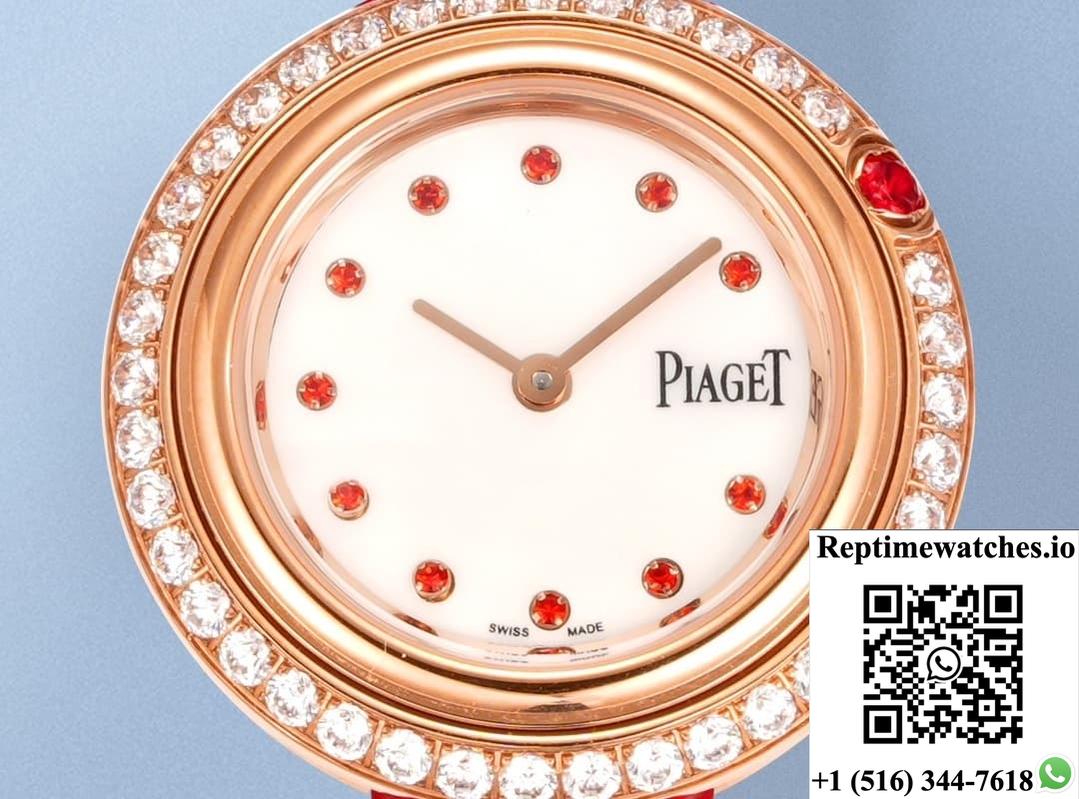 Piaget Possession G0A47088 V+ Factory Alligator Leather Strap-Rep Time Watches