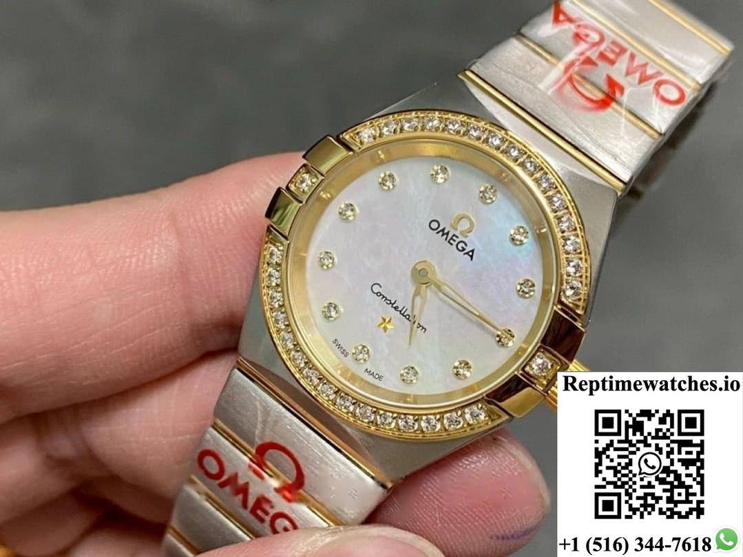 Omega Constellation 123.20.27.60.55.002 TW factory stainless steel case
