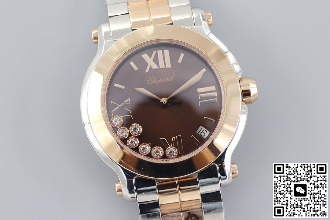 Chopard HAPPY DIAMONDS 278488-9003 YF Factory Two-tone Strap