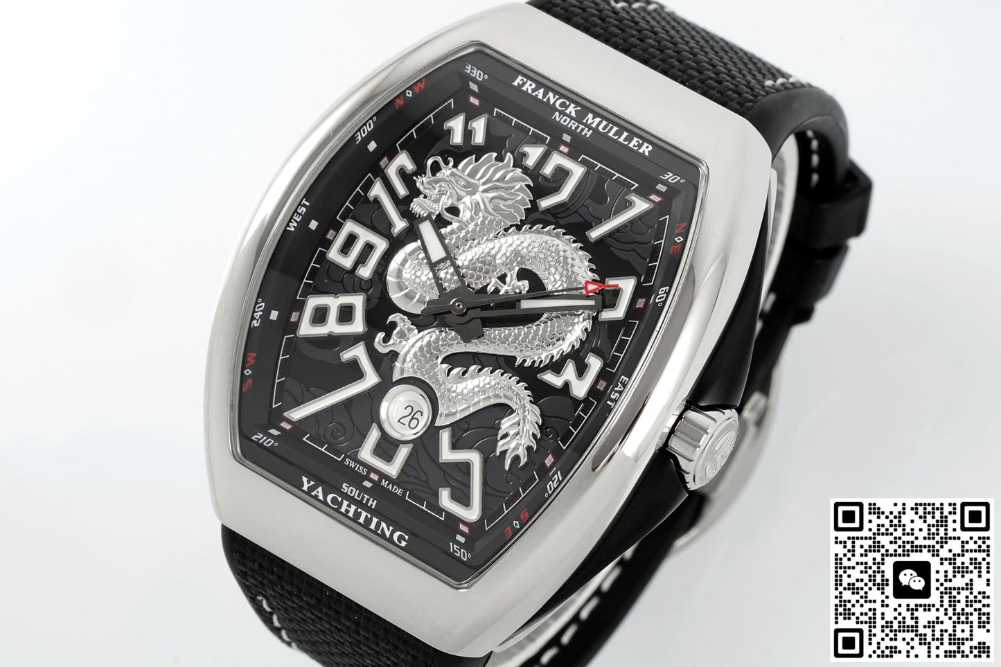 Franck Muller Vanguard ABF factory black dial