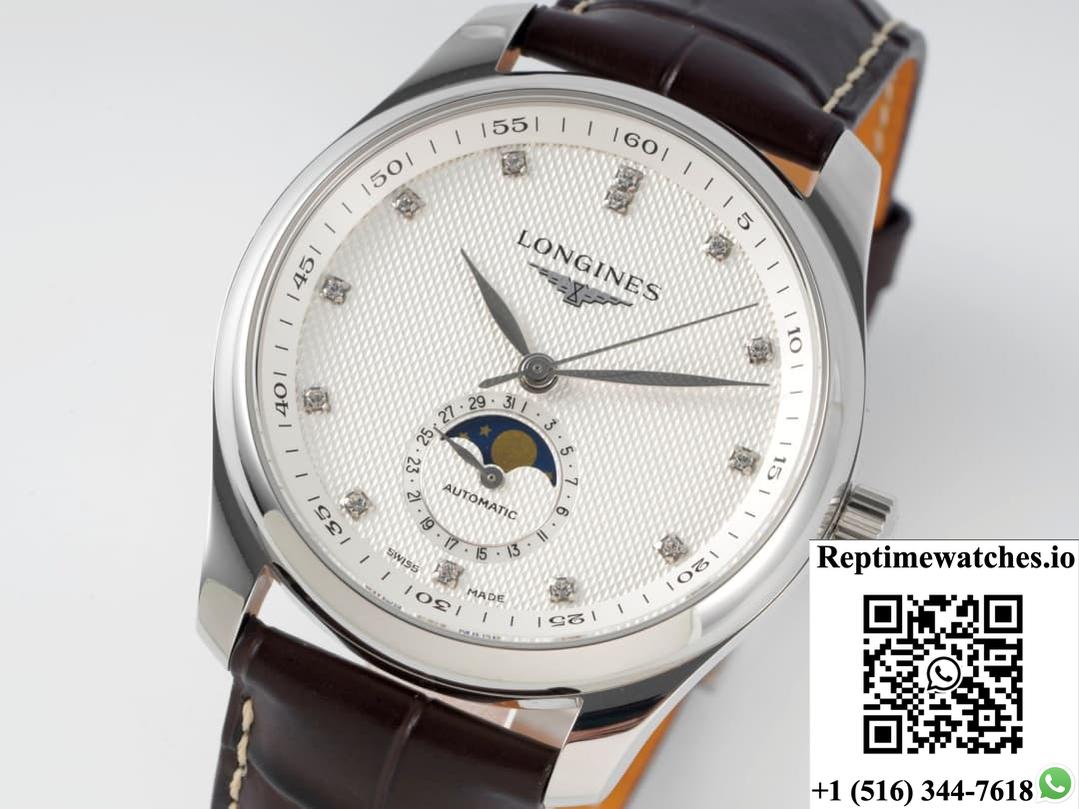 Longines Master Collection L2.919.4.77.3 Aps Factory Alligator Leather Strap-Rep Time Watches
