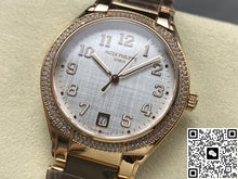 Patek Philippe TWENTY~4 7300-1200R-010 SJ factory transparent case back