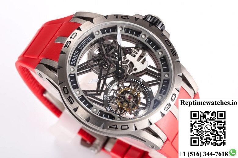 Roger Dubuis Excalibur Rddbex0479 New Factory Tourbillon 45Mm-Rep Time Watches