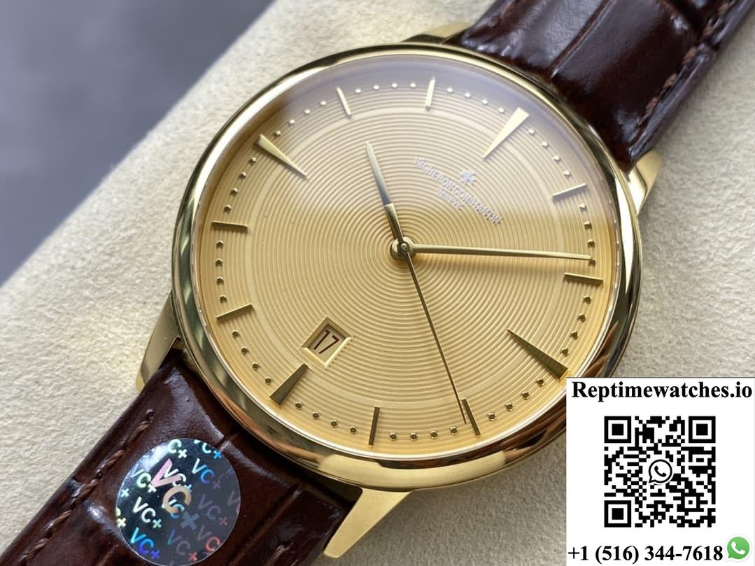 Vacheron Constantin Patrimony 85180-000J-H069 Vc+ Factory Gold Color Case-Rep Time Watches
