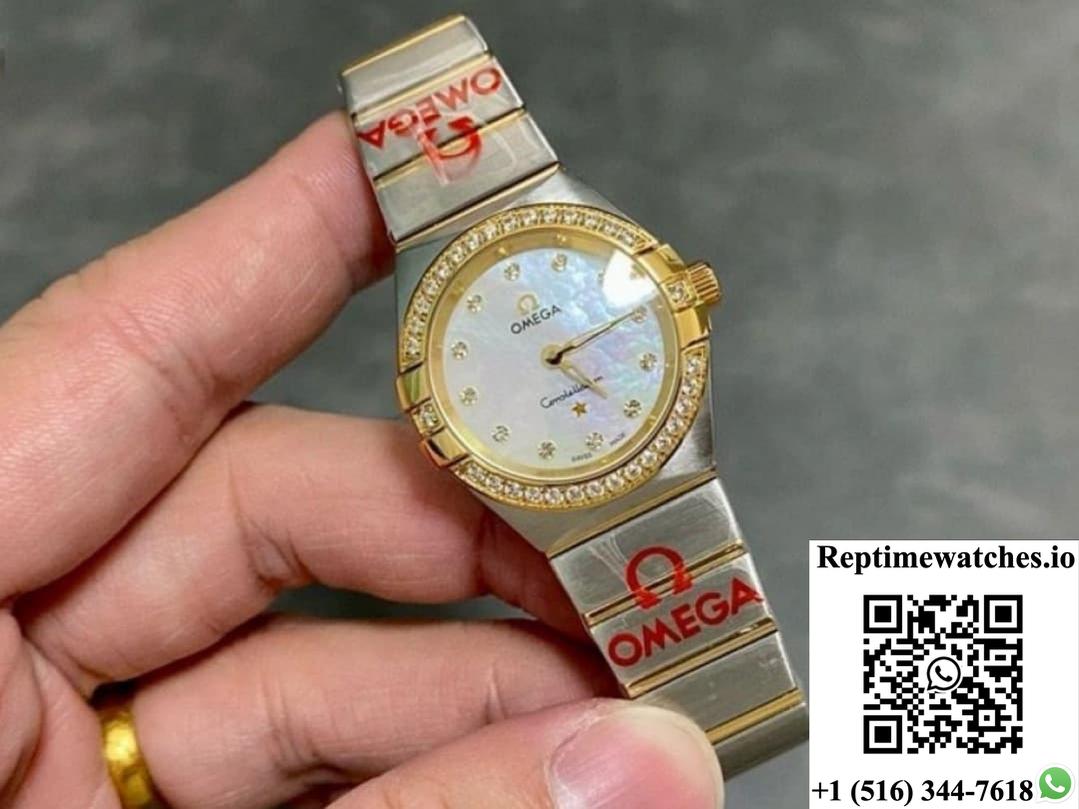 Omega Constellation 123.20.27.60.55.002 TW factory stainless steel case