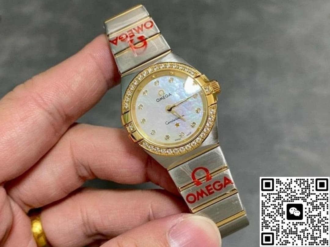 Omega Constellation 123.20.27.60.55.002 TW factory stainless steel case