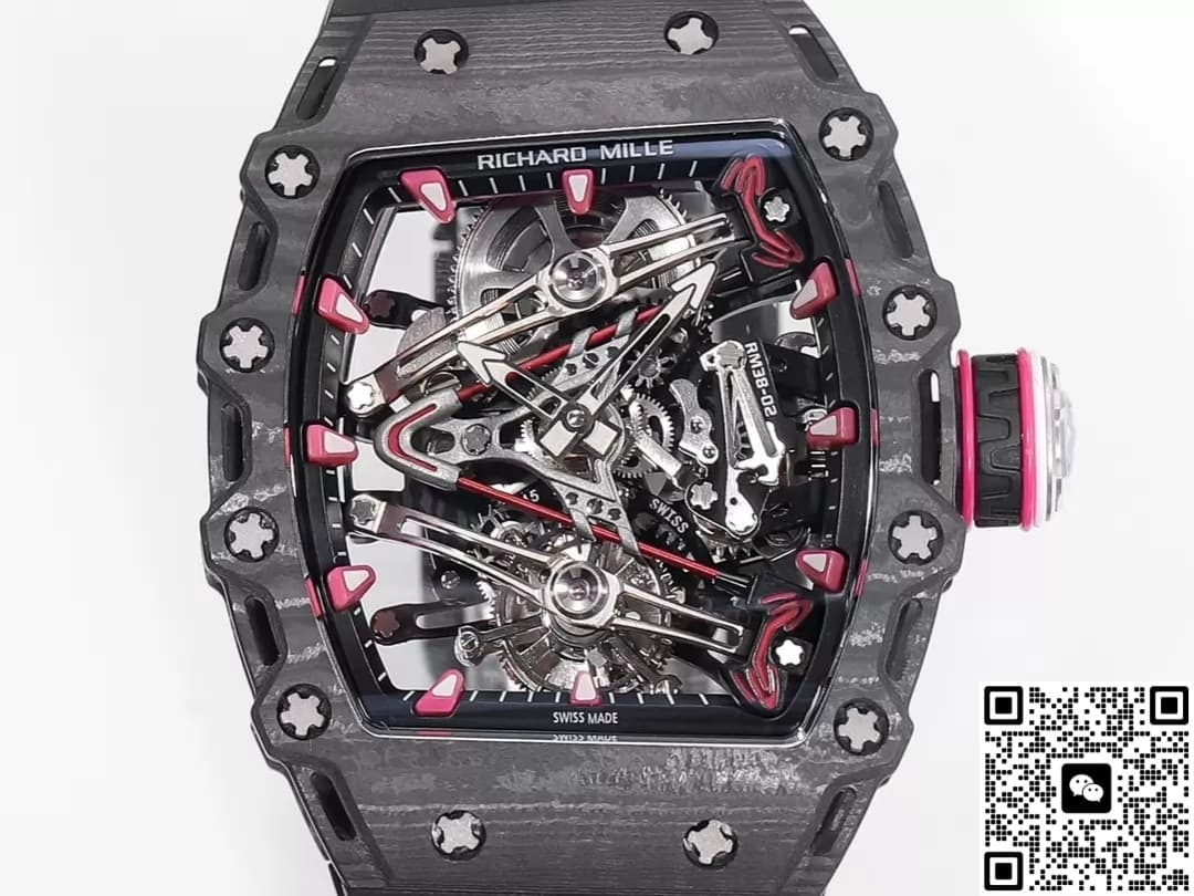 Richard Miller Men’s RM38-02 RM Factory Carbon Fiber Case