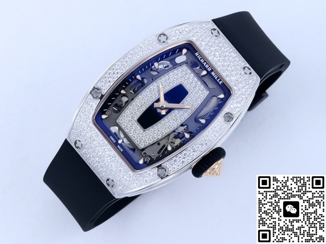 Richard Miller Ladies RM07-01 ZF Factory Black Strap