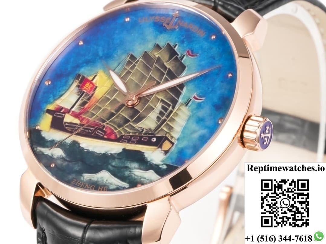 Ulysse Nardin Classico 111-2-Zhenghe Fl Factory See-Through Case Back-Rep Time Watches