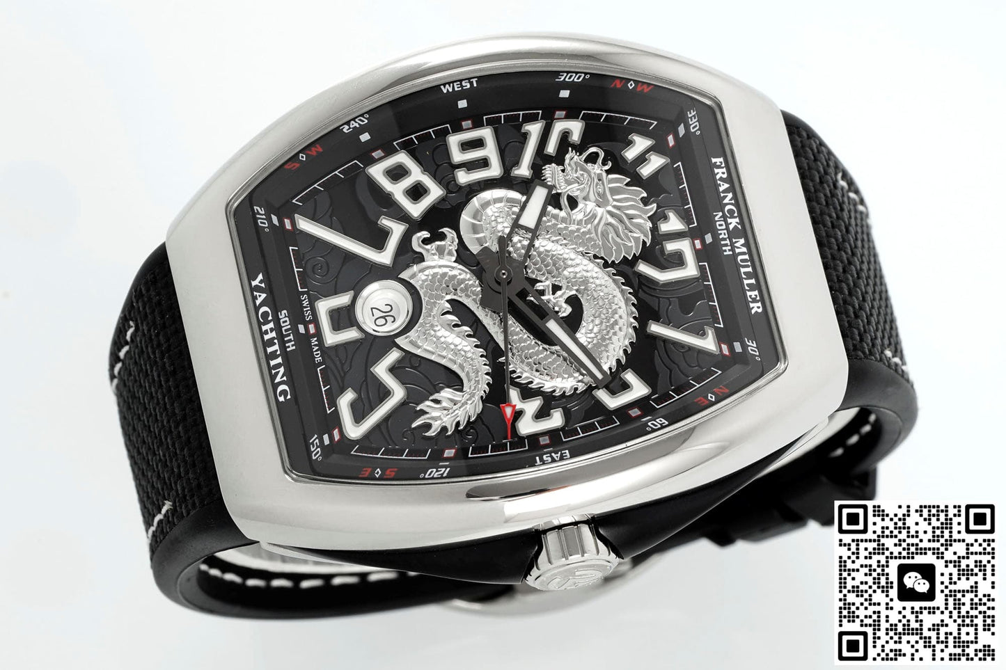 Franck Muller Vanguard ABF factory black dial