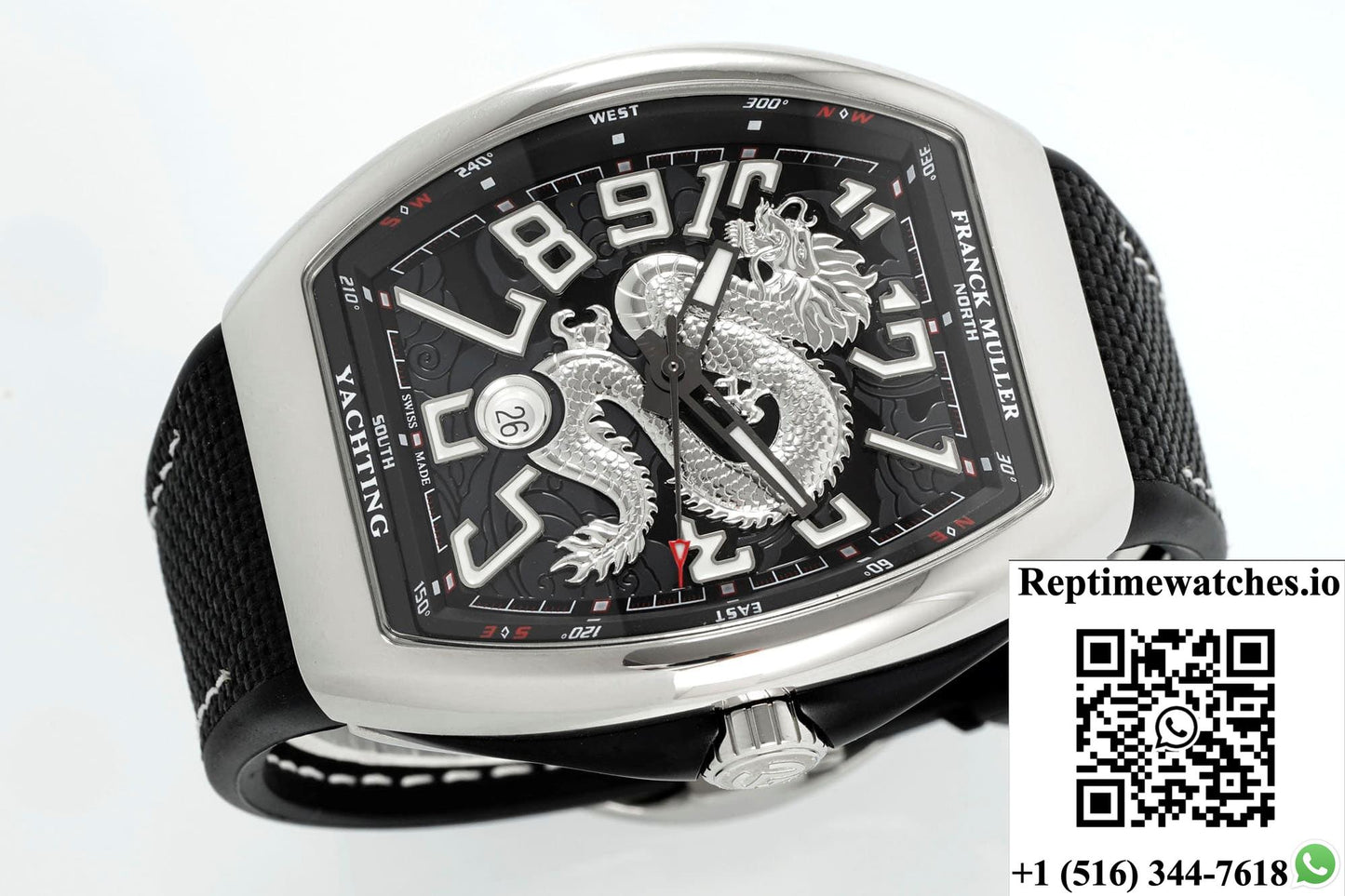 Franck Muller Vanguard ABF factory black dial