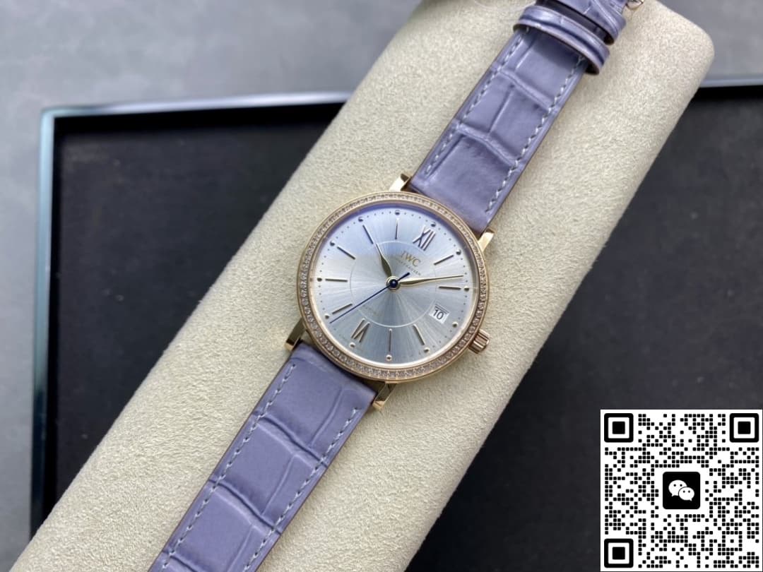 IWC Portofino IW458107 V7 factory rose gold crown
