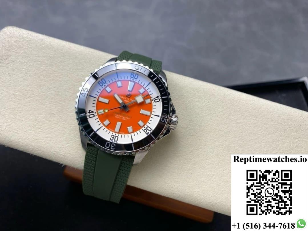 Breitling Superocean A173751A101S1 TF Factory Stick Hour Marker