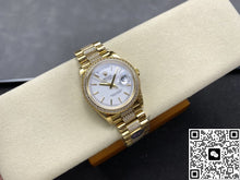 Rolex Day-Date M128348rbr-0048 8+ Factory Bar Hour Markers