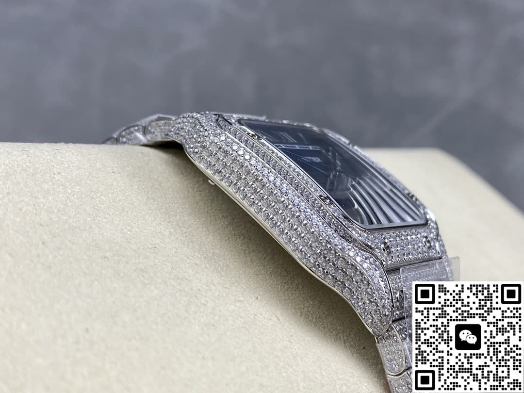 Cartier Santos WSSA0010 AMG factory Roman numerals