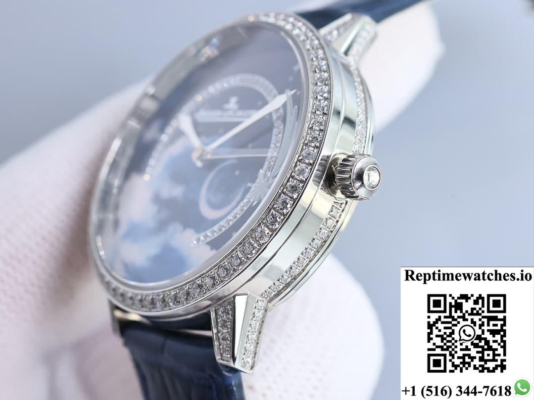 Jaeger-LeCoultre Rendez-Vous Q36434C1 CC Factory Alligator Leather Strap