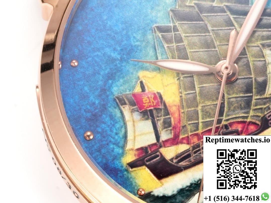 Ulysse Nardin Classico 111-2-Zhenghe Fl Factory See-Through Case Back-Rep Time Watches
