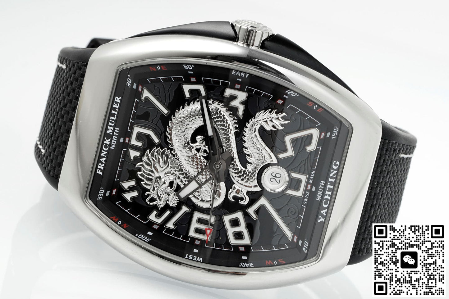 Franck Muller Vanguard ABF factory black dial