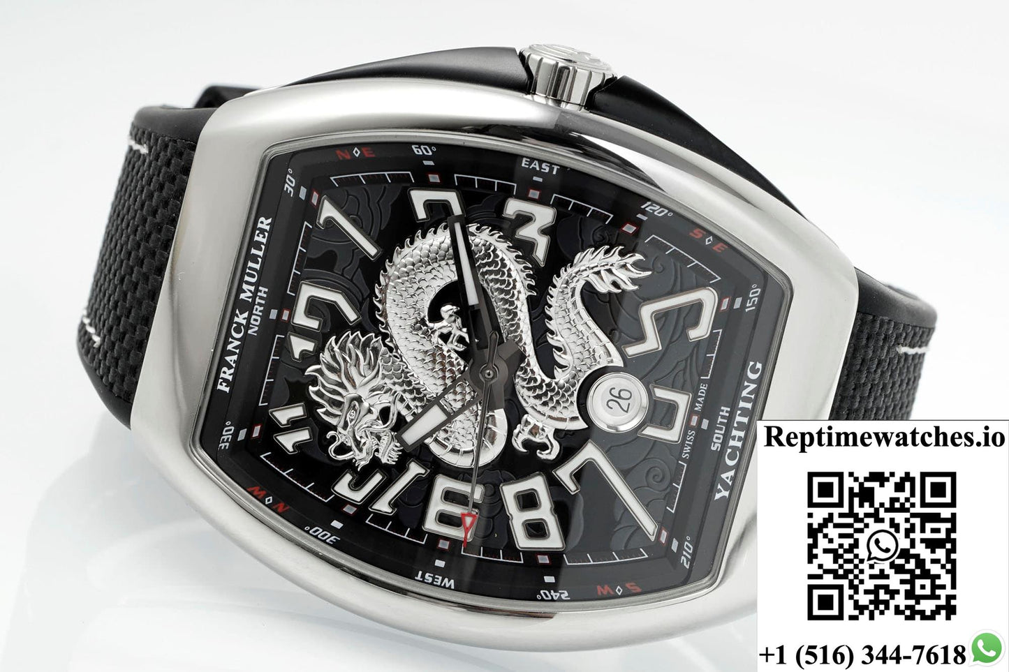 Franck Muller Vanguard ABF factory black dial