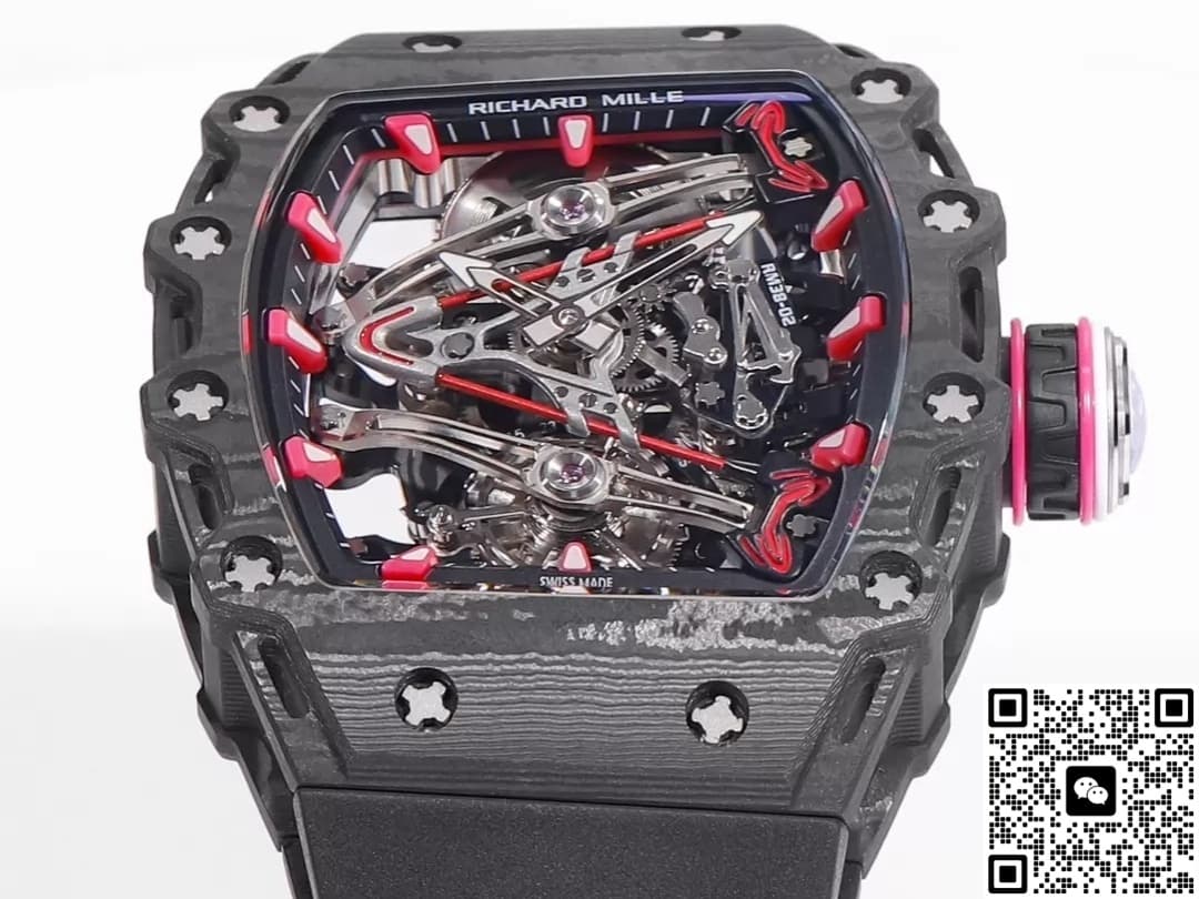 Richard Miller Men’s RM38-02 RM Factory Carbon Fiber Case