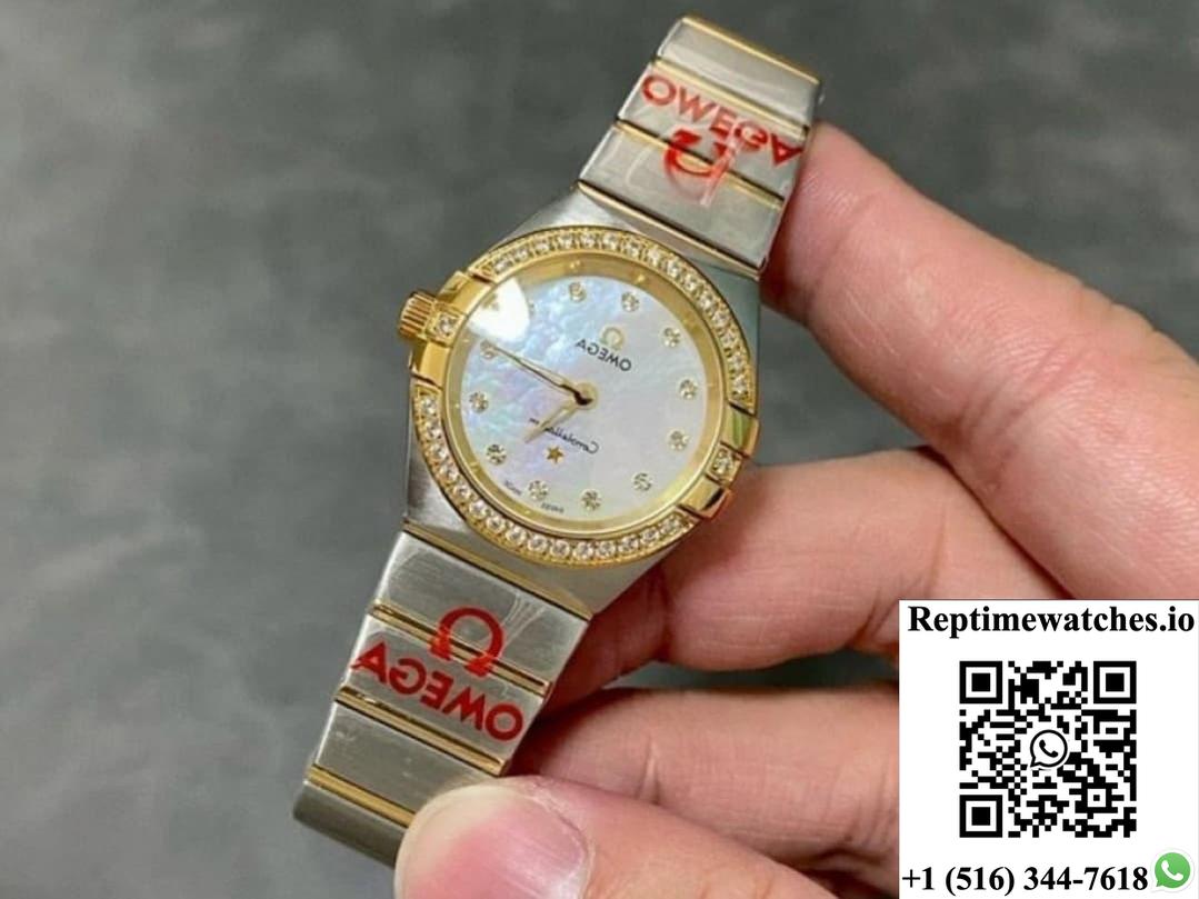 Omega Constellation 123.20.27.60.55.002 TW factory stainless steel case