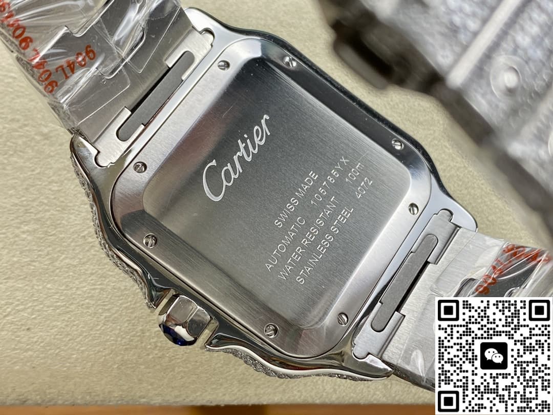 Cartier Santos WSSA0010 AMG factory Roman numerals