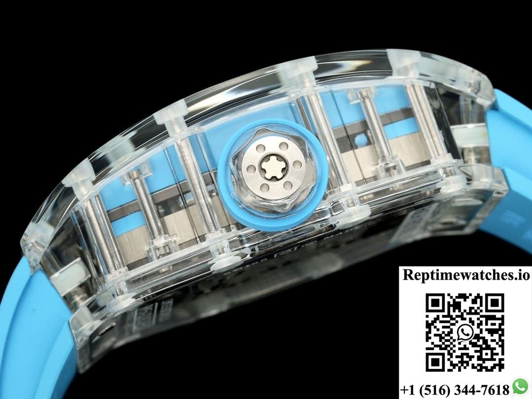 Richard Miller RM56-02 RM Factory Tourbillon Blue Rubber Strap