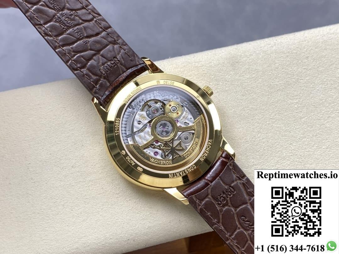 Vacheron Constantin Patrimony 85180-000J-H069 Vc+ Factory Gold Color Case-Rep Time Watches