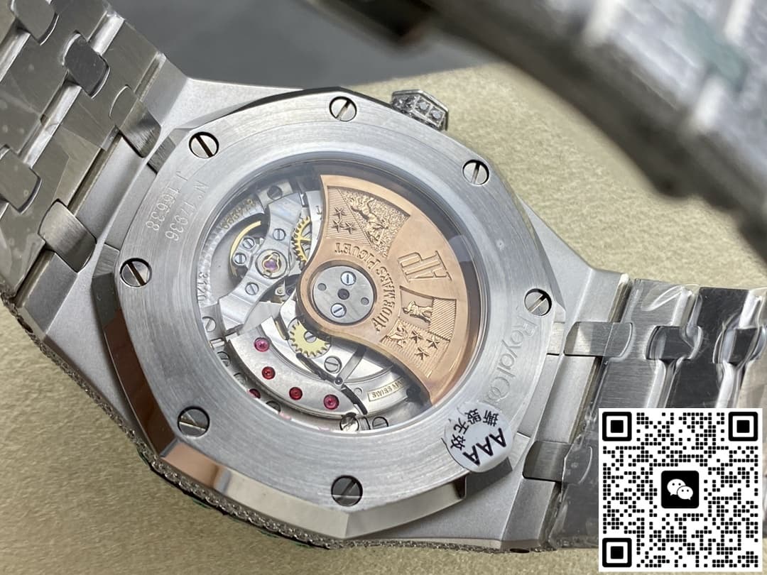 Audemars Piguet Royal Oak 15400ST.013 AMG factory full diamond case