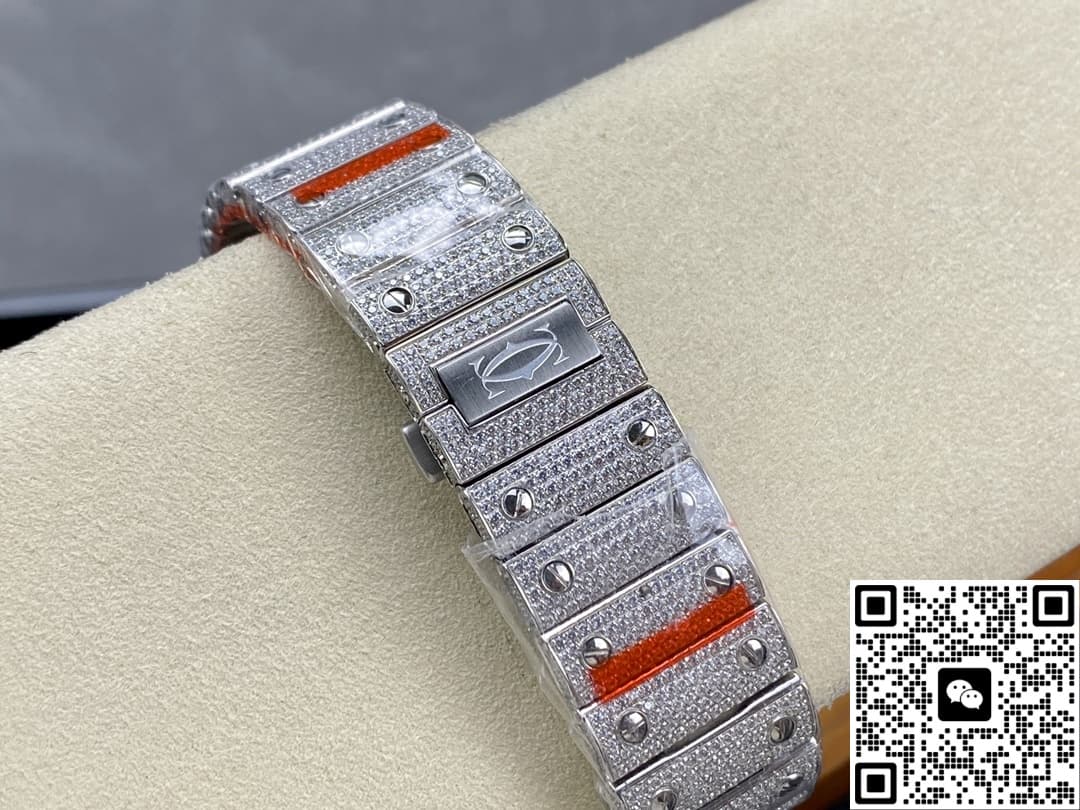 Cartier Santos WSSA0010 AMG factory Roman numerals