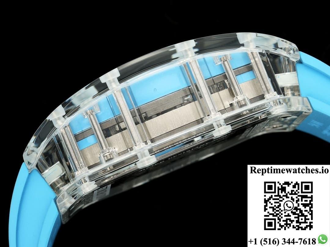 Richard Miller RM56-02 RM Factory Tourbillon Blue Rubber Strap