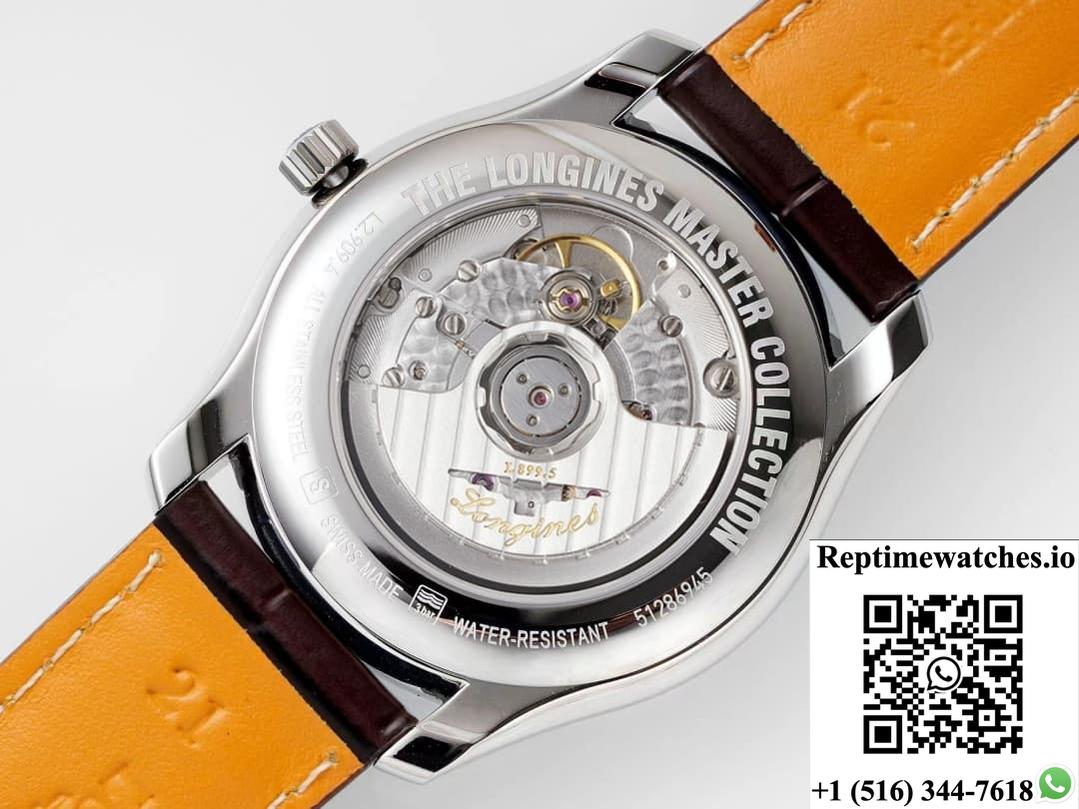 Longines Master Collection L2.919.4.77.3 Aps Factory Alligator Leather Strap-Rep Time Watches