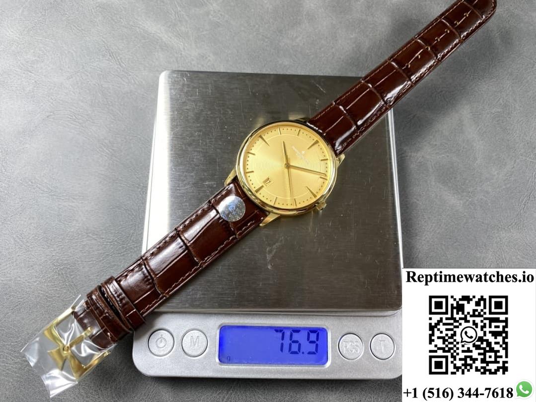 Vacheron Constantin Patrimony 85180-000J-H069 Vc+ Factory Gold Color Case-Rep Time Watches
