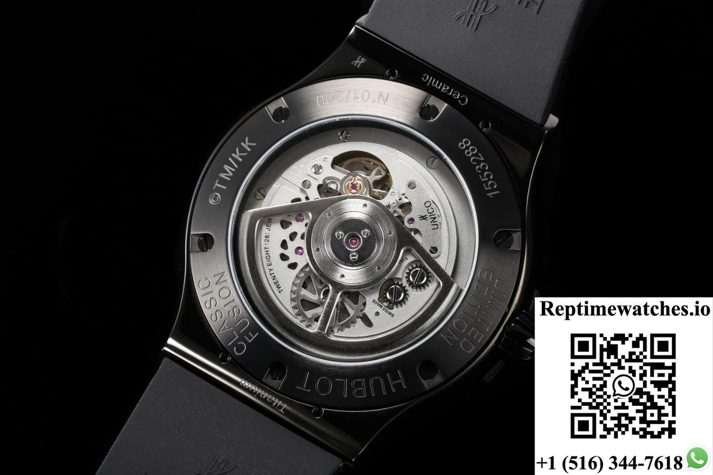 Hublot Classic Fusion 507.CX.9000.RX.TAK22 Black Dial