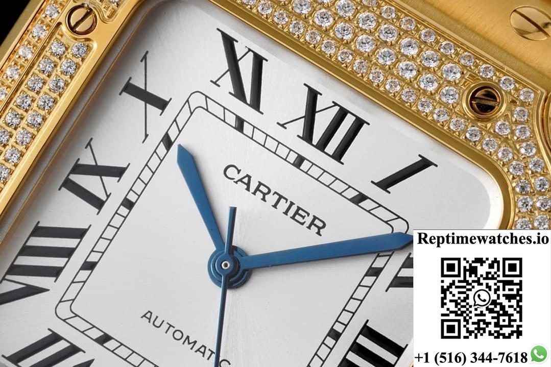 Cartier Santos WJSA0013 BV factory 35.1MM