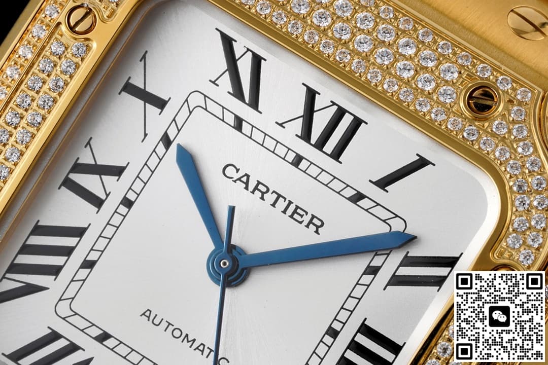 Cartier Santos WJSA0013 BV factory 35.1MM