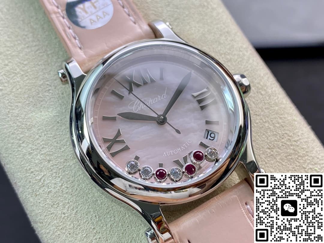 Chopard Happy Sport YF Factory Alligator Leather Strap