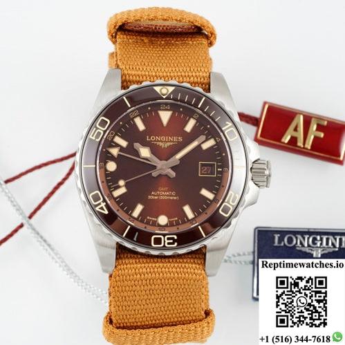 Longines Concas L3.790.4.66.2 Af Factory Dual Time Zone-Rep Time Watches