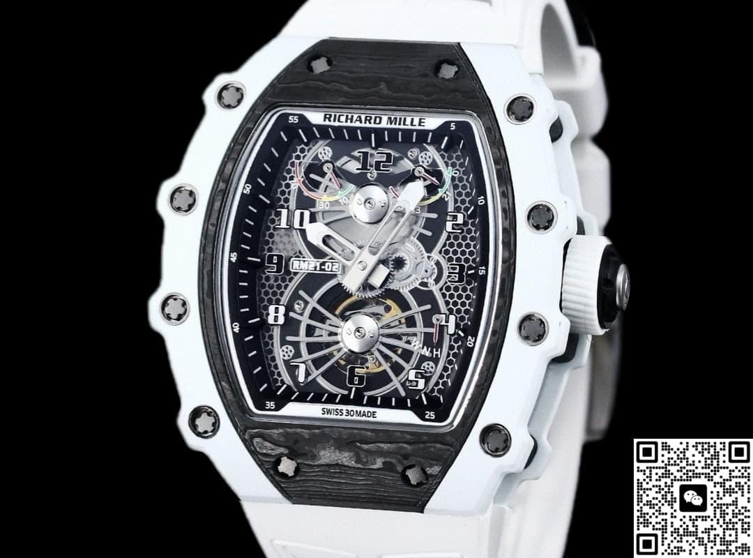 Richard Mille RM21-01 RM Factory White Strap