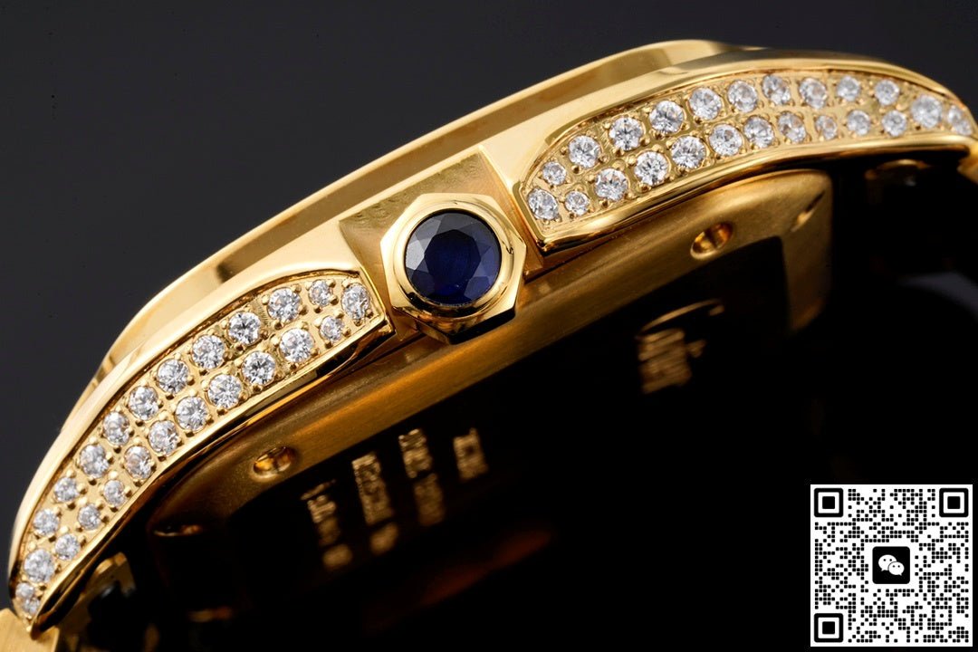 Cartier Santos WJSA0013 BV factory 35.1MM