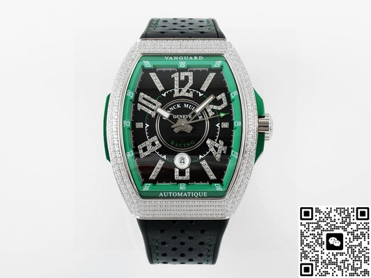 Franck Muller Mens Collection V45 ABF Factory Rubber Strap