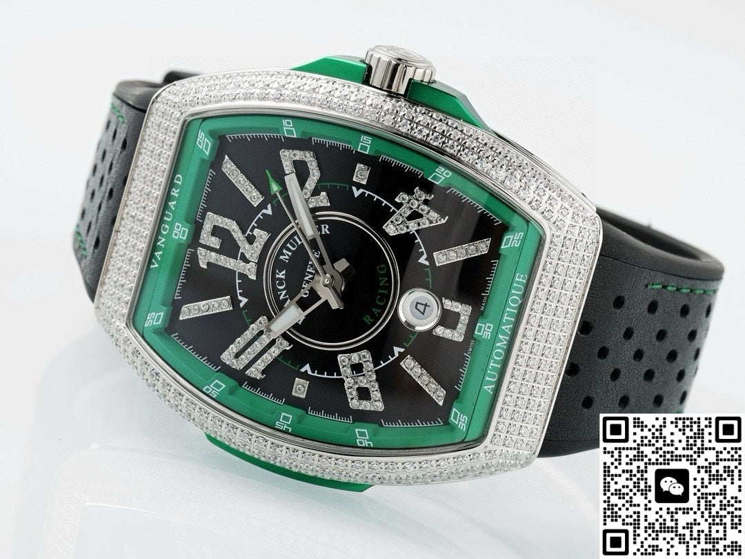 Franck Muller Mens Collection V45 ABF Factory Rubber Strap