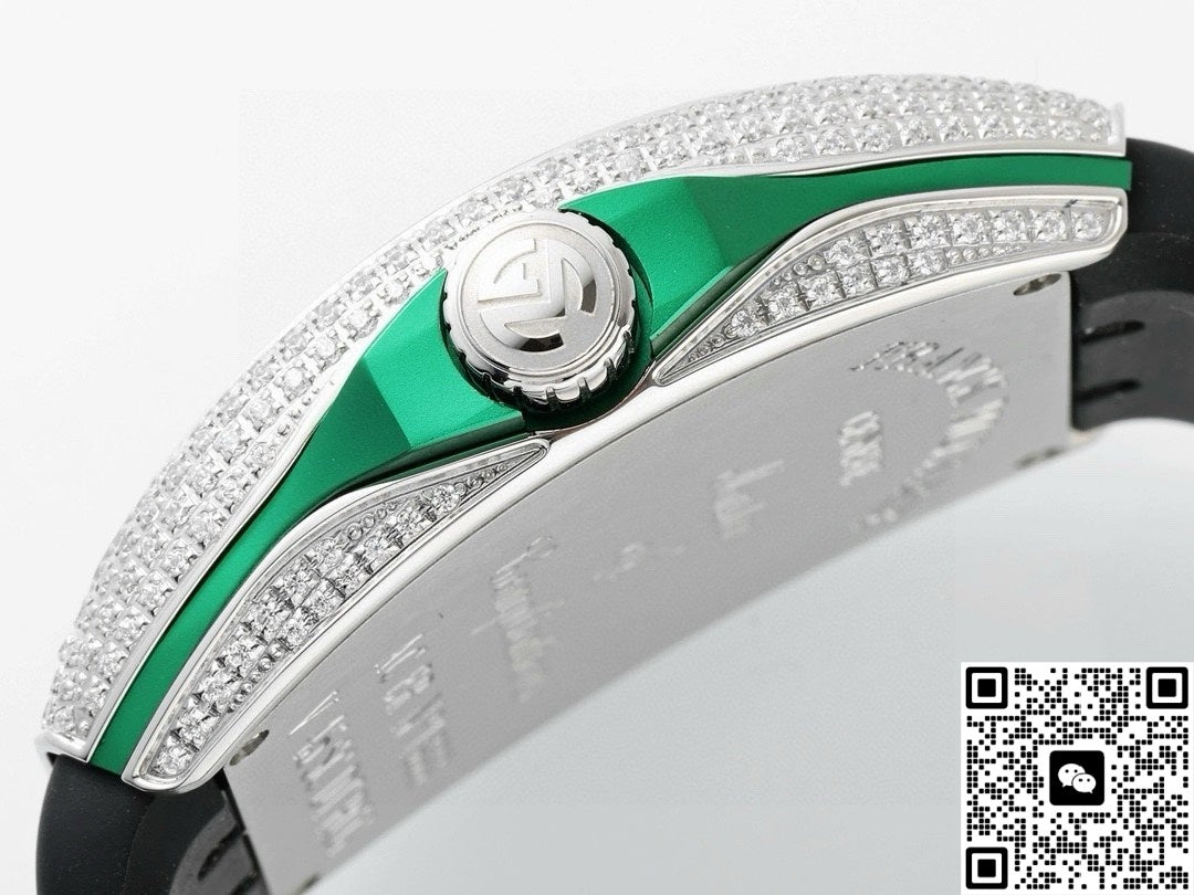 Franck Muller Mens Collection V45 ABF Factory Rubber Strap