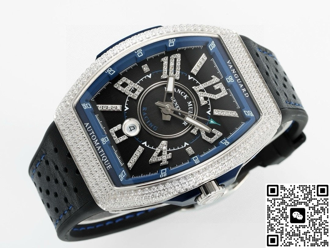 Franck Muller Mens Collection V45 ABF Factory Diamond Case