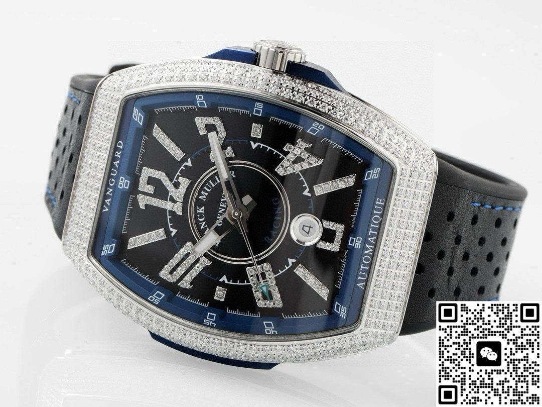 Franck Muller Mens Collection V45 ABF Factory Diamond Case