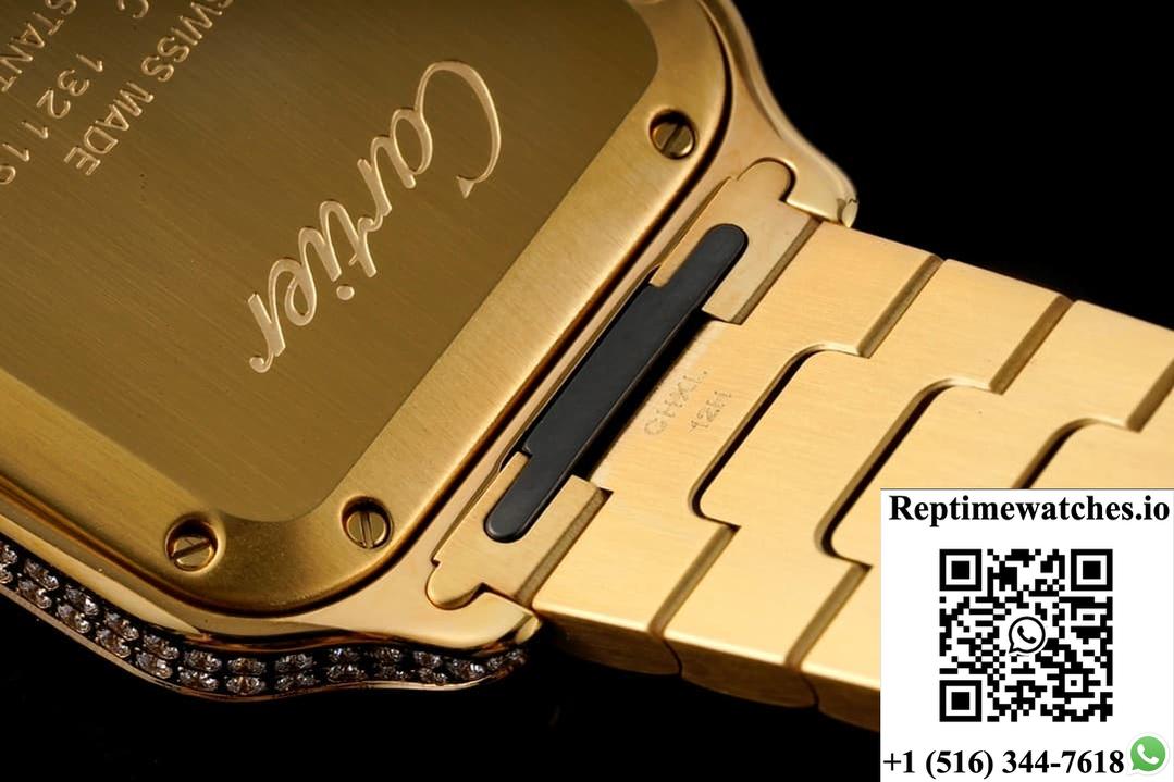 Cartier Santos WJSA0013 BV factory 35.1MM